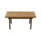 Vintage Solid Teak Wooden Side Table Plant Table Sixties