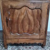 Louis XV standing man in walnut 18th century