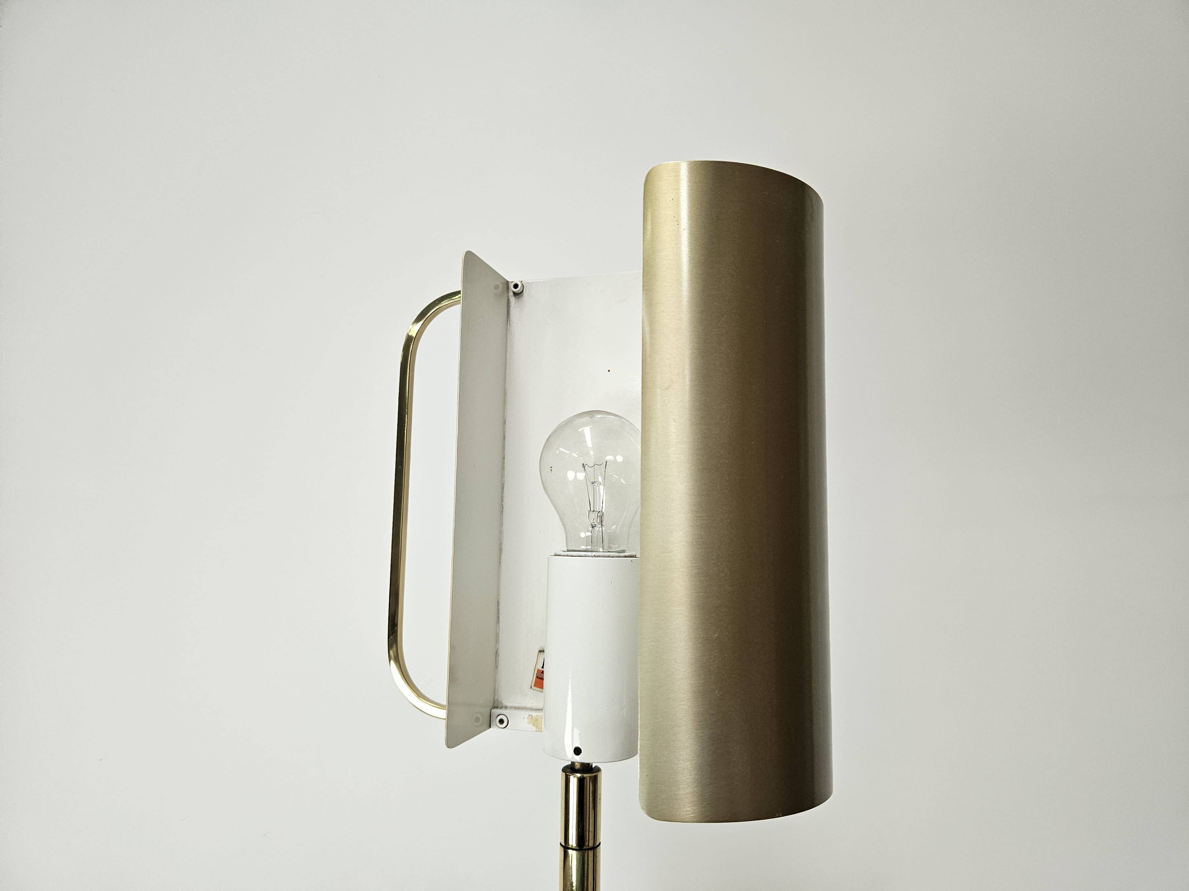 Lampadaire en laiton de Pia Guidetti Crippa pour Lumi, 1970