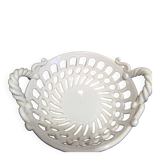 Basket St Maurice Malicorne pottery