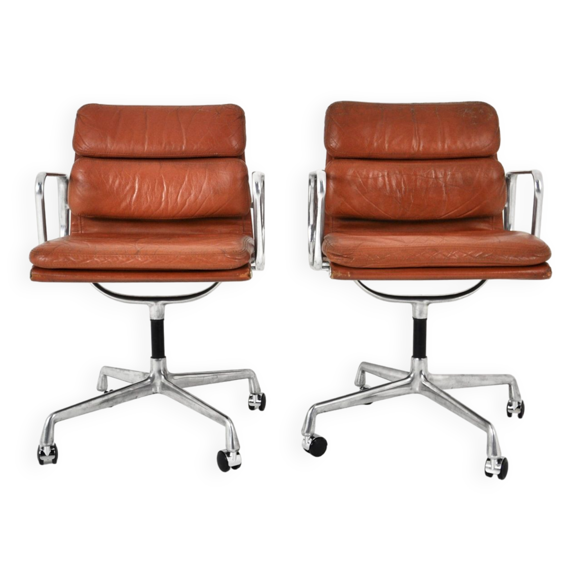 Paire de Fauteuils De Bureau De Charles & Ray Eames Pour Herman Miller, 1970s
