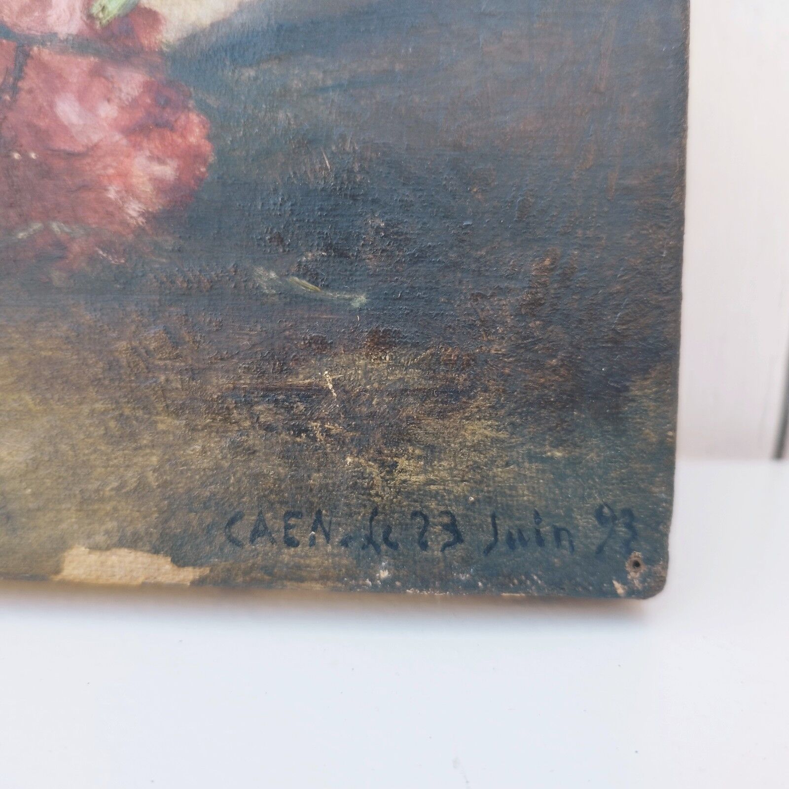 Still Life with Oil on Canvas Books XIXth