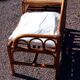 Rattan entrance furniture/telephone