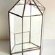 Vide poche mural miroir et laiton vintage