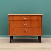 Teak chest of drawers, Danish design, 1960s, production: Denmark