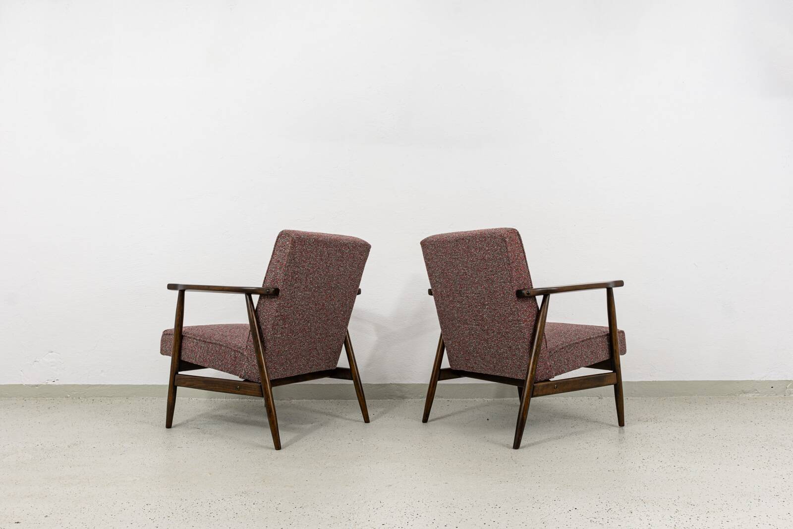 Pair of vintage armchairs, Poland, 1960s
