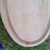 Old oval cutting board
