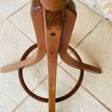 Vintage coat rack on feet by Baumann, circa 60s