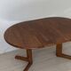 Extendable table for 4/6 people in pine.