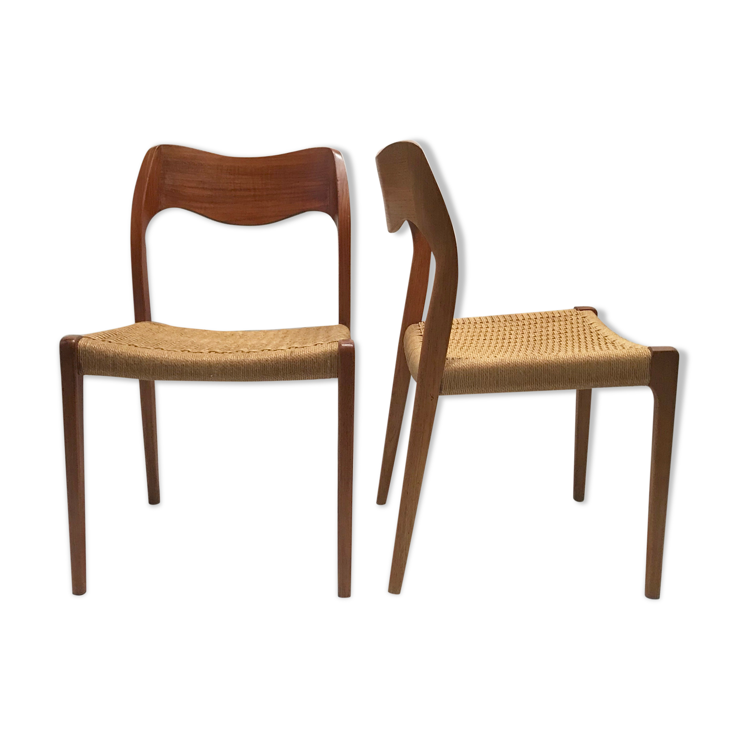 Chair Pair 71 Niels Otto Moller Denmark