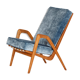 Midcentury Armchair by Jan Vanek for ULUV, 1960s