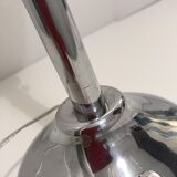 Art deco adjustable chrome desk lamp