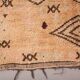 Peach Vintage Moroccan Rug 137 x 270 cm - Berber Rug Handmade - Wool Rug