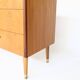 Commode scandinave en teck, Suède années 60
