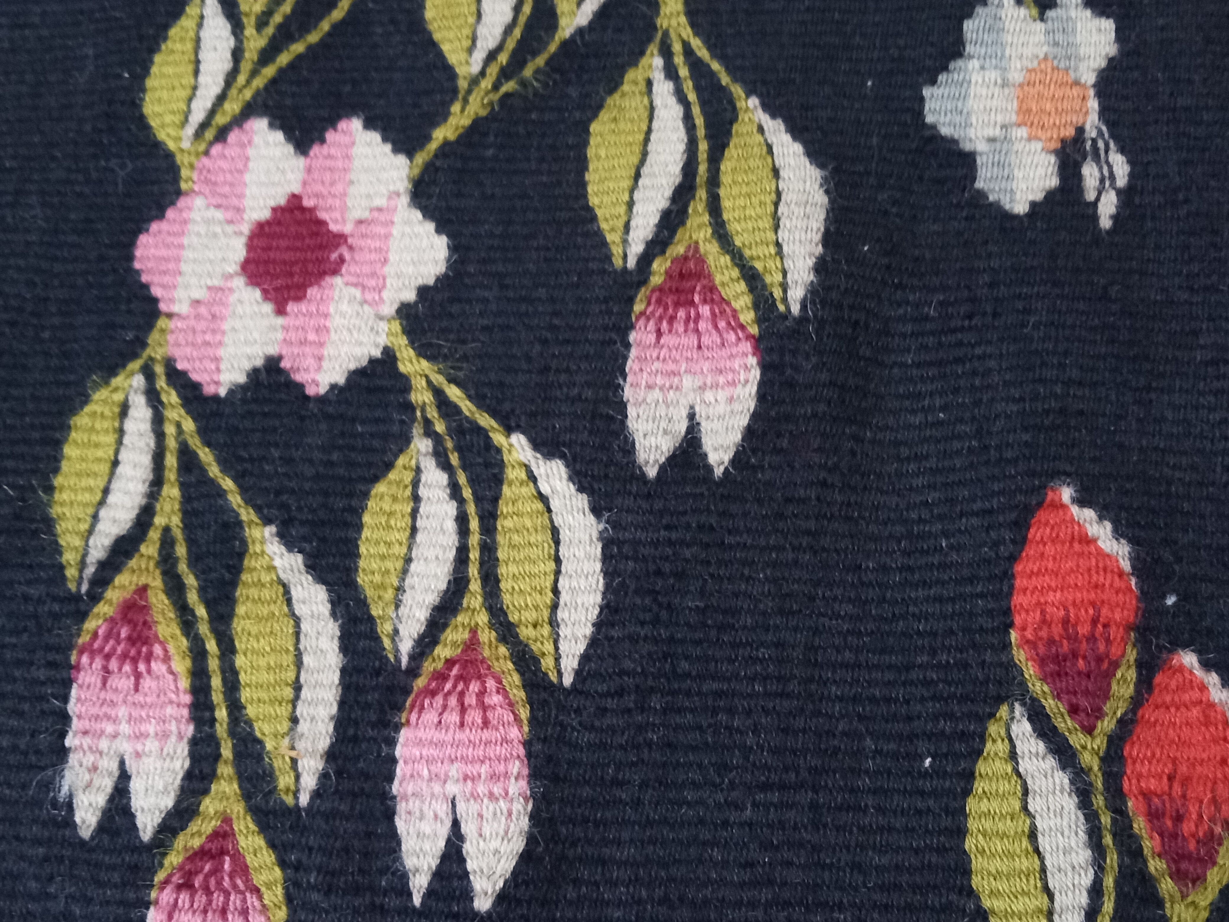 Pair of Moldovan kilim carpets