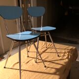 Pair of Formica chairs