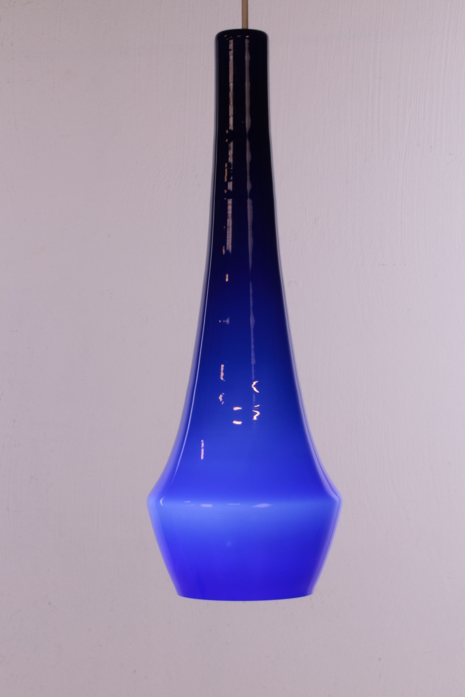 Holmegaard Glass hanging lamp Design Louis Poulsen,1960 Denmark