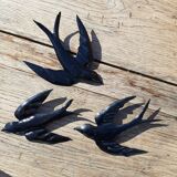 Lot 3 vintage swallows