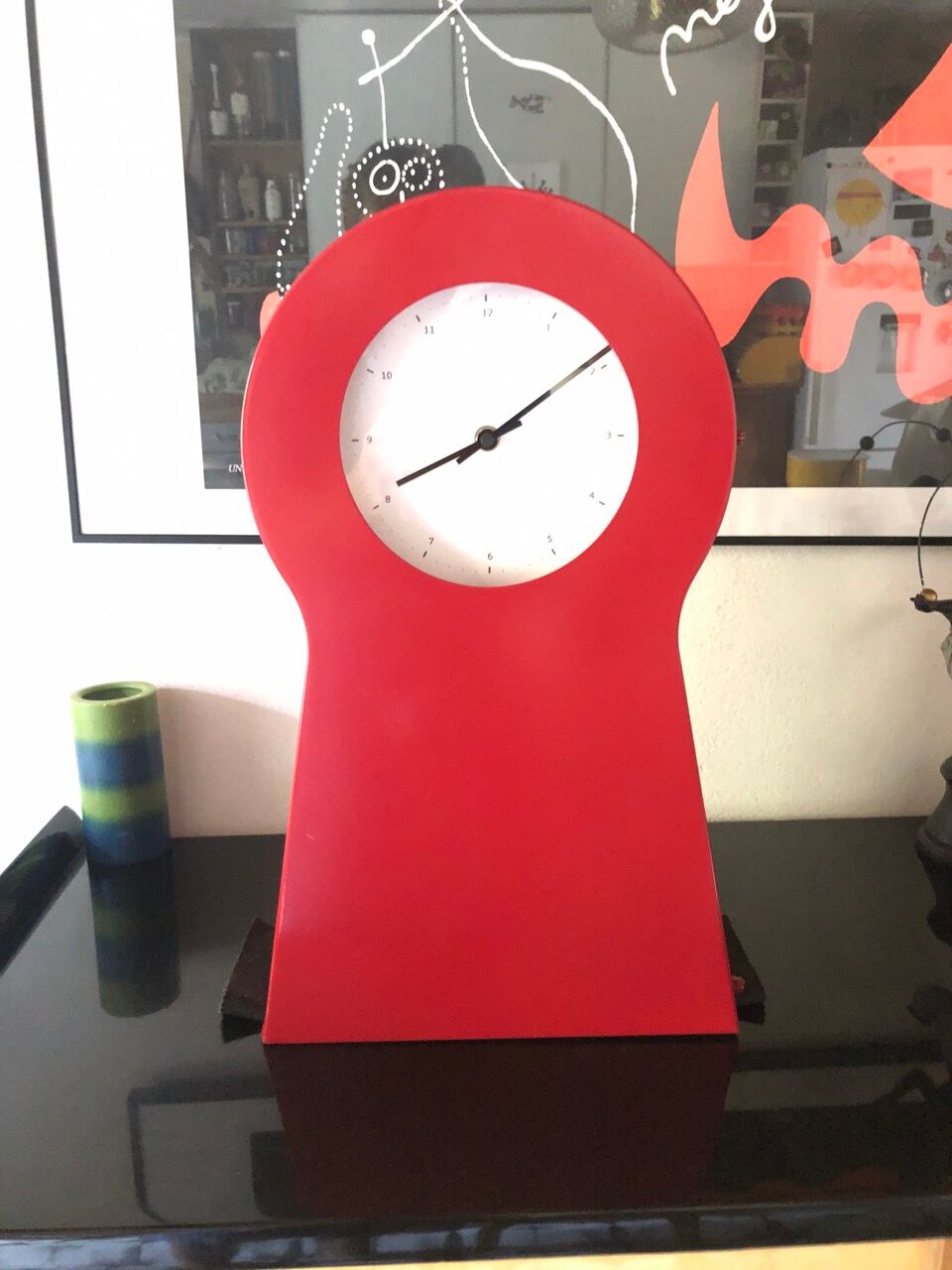 Horloge, vintage ikea ps Rouge