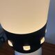 Lampe vintage en opaline