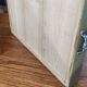 Solid oak farmhouse table with two drawers and two extensions, 306 cm.