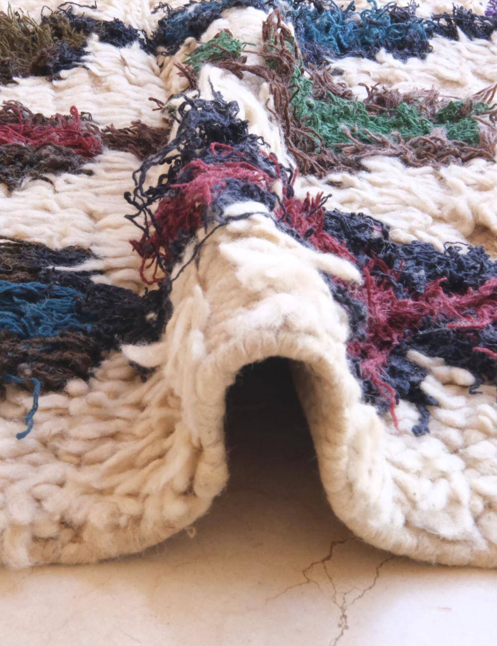 Azilal Colorful Rug - 126 x 72 cm