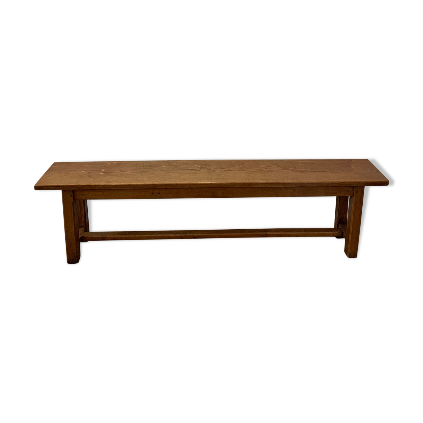 Oak farmhouse bench