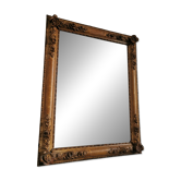 Large classic gold mirror