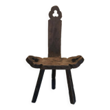 Brutalist tripod chair