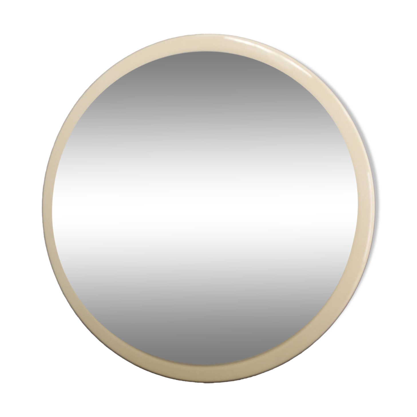 1970s Round Mirror , Italy
