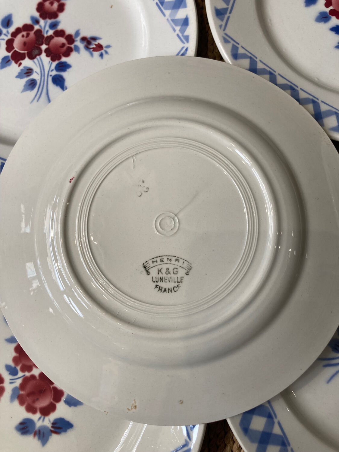 Dessert plates Lunéville