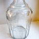Large crystal wine carafe early 20th century