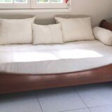 Cherry corner bed bench