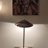 Vintage chrome mushroom lamp 1970 to 1980