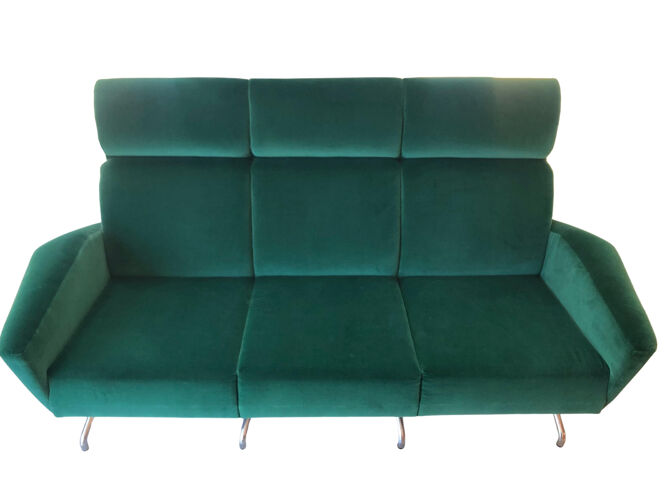 Sofa 3 places by Guy Besnard, edition Besnard and co, Franc, circa 1960