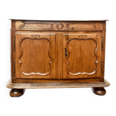 Buffet de stryle Louis XIV en noyer massif XIX siècle