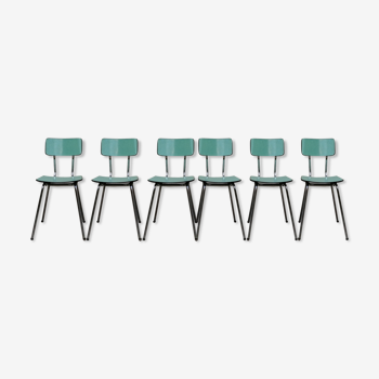 Lot chairs in formica Plastilux