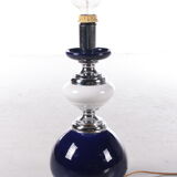PIed de lampe vintage en verre coloré, années 1960