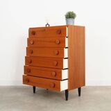 Commode danoise en teck, années 1960