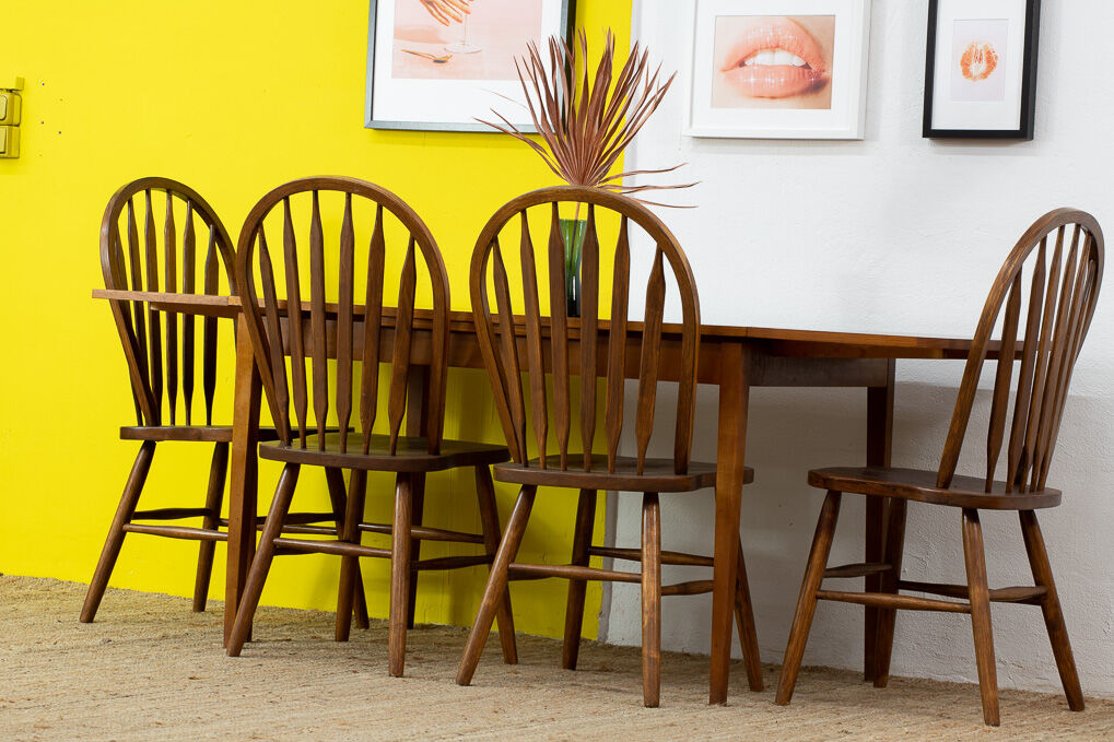 Vintage Scandinavian Table – 120 cm