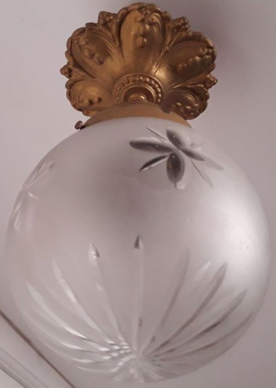 Napoleon III brass and globe