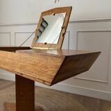 Coiffeuse vintage en chêne