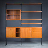 Danish Modular Teak Shelving, 1960s