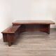 Bureau de direction danois Dyrlund Super Skyline en bois et placage de palissandre, 1970