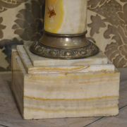 Colonne en onyx fin 19e siècle