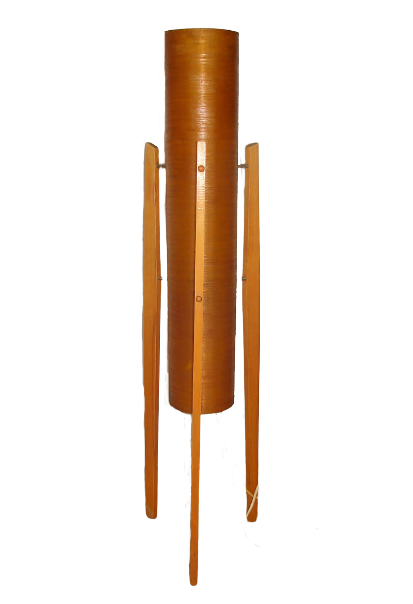 Novoplast serd rocket floor lamp, czechoslovakia 1960s.