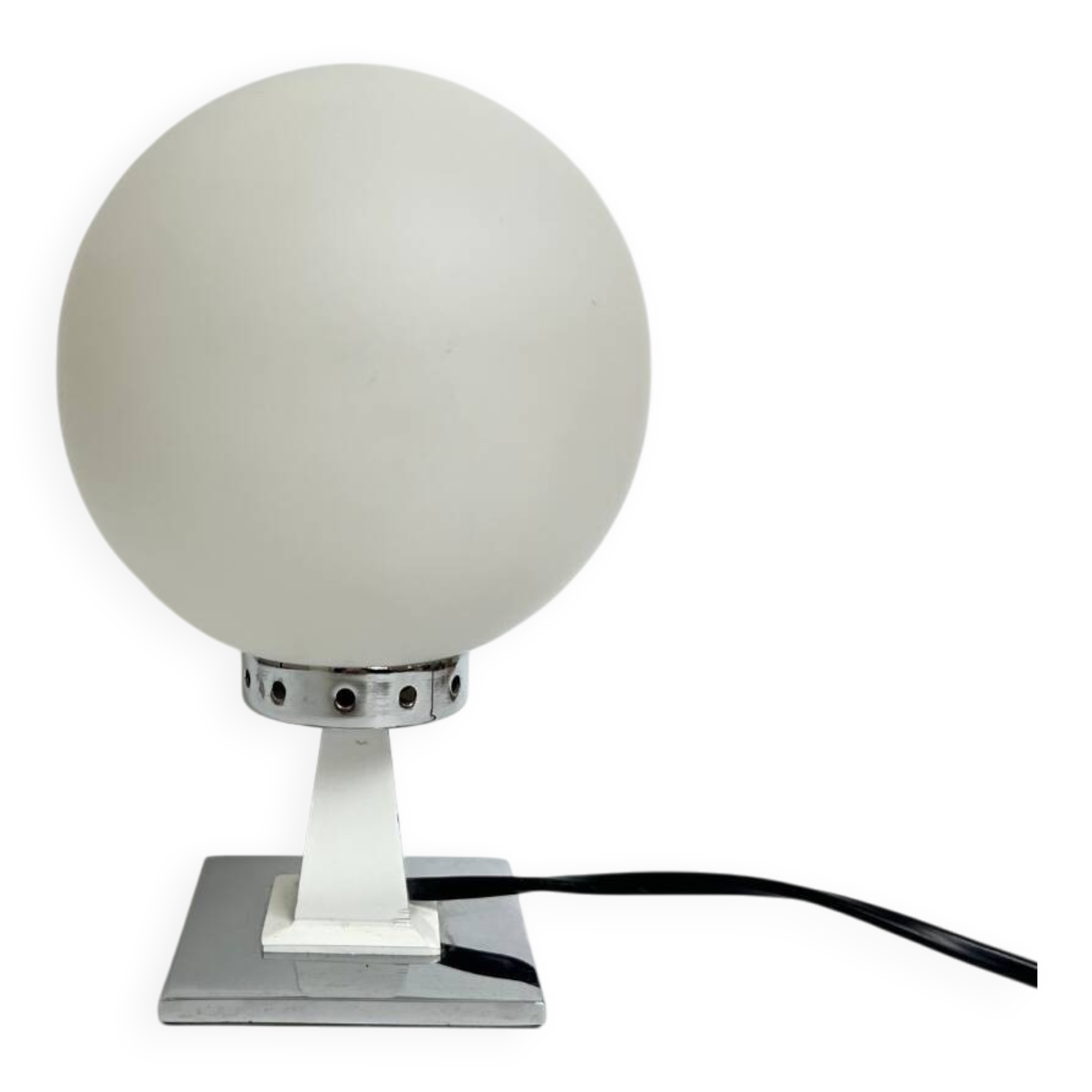 Lampe en opaline, années 70