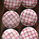 A set of 6 flat plates Nappe Rose Moulin des Loups