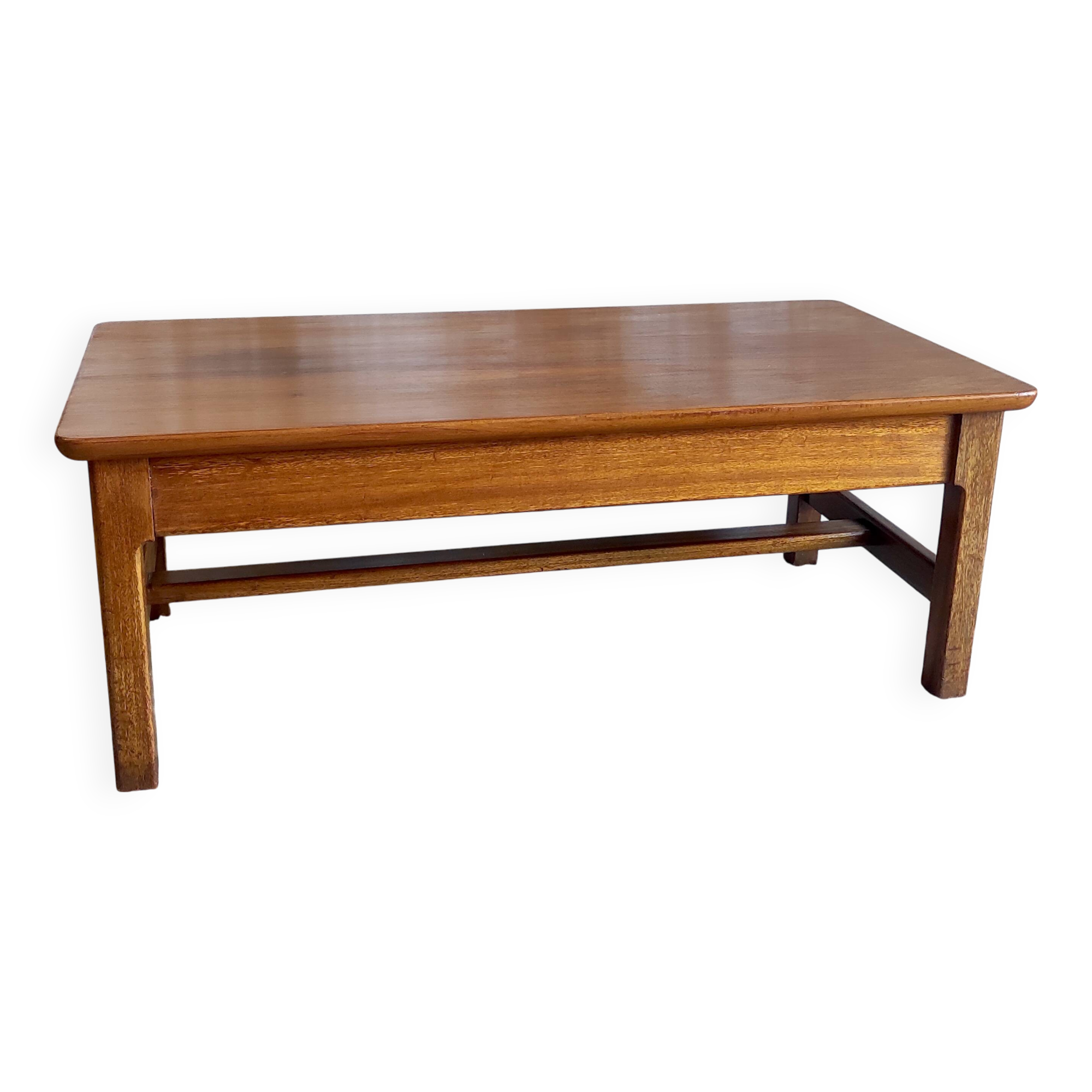 Scandinavian-style teak coffee table - mid-20th century