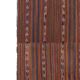 Vintage Turkish kilim, handwoven, 277x344 cm.
